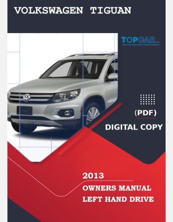 volkswagen tiguan 2013 owners manual